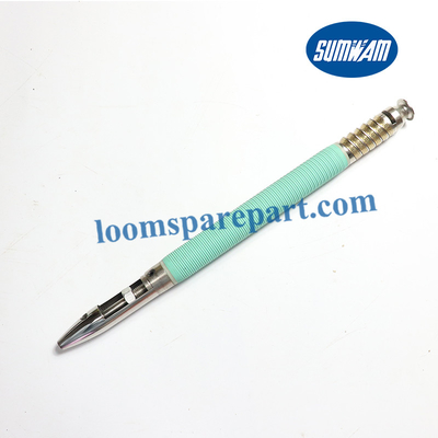 Picanol Kauçuk Merdane Sap Silindiri,2Halka L=340.50mm Kauçuk merdane*1+4*24 Kauçuk Merdane=211mm