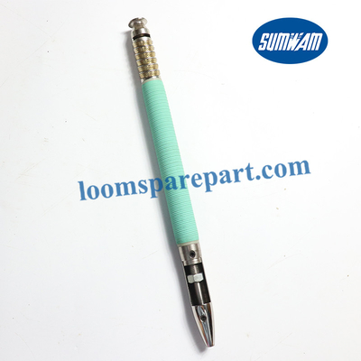 Picanol Kauçuk Merdane Sap Silindiri,2Halka L=340.50mm Kauçuk merdane*1+4*24 Kauçuk Merdane=211mm