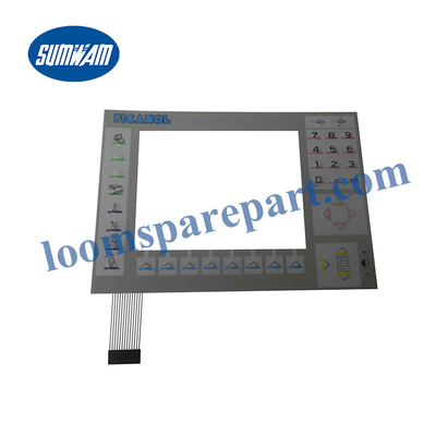 Kumaş Picanol Tezgah Yedek Parçaları Membran Anahtar Paneli B155819 B163113 BA300360